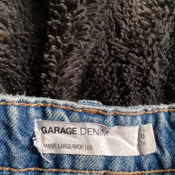 Trendy wide leg baggy garage jeans - Picture 7 of 9